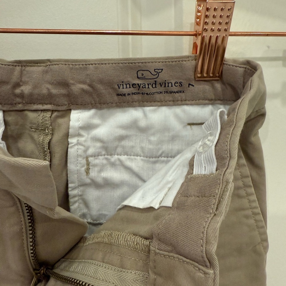 Vineyard Vines Khaki Pants Boys Size 7 like new!